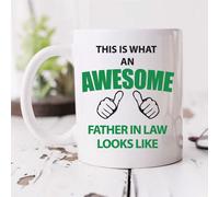This Is What An Awesome Father In Law Looks Like Mug 60 SECOND MAKEOVER White One Size
