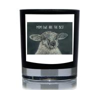 60 SECOND MAKEOVER Mum Ewe Are The Best, Sheep 20cl Candle in Black 60 SECOND MAKEOVER Black