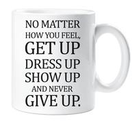 60 SECOND MAKEOVER No Matter How You Feel Mug in White 60 SECOND MAKEOVER White