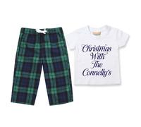 60 SECOND MAKEOVER Personalised Christmas With The.. Christmas Pyjamas Matching in Green | Size: 18-24 m 60 SECOND MAKEOVER Green 18-24 m
