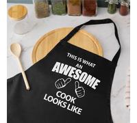 60 SECOND MAKEOVER This Is What An Awesome Cook Looks Like Black Apron 60 SECOND MAKEOVER Black