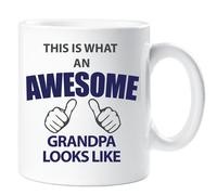 60 Second Makeover Limited This is What an Awesome Grandpa Looks Like Mug Grandpa Gift Birthday Christmas