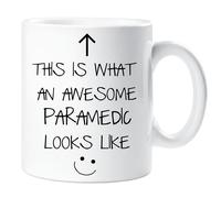 60 SECOND MAKEOVER This Is What An Awesome Paramedic Looks Like V2 Mug in White 60 SECOND MAKEOVER White
