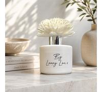 60 Second Makeover Limited Tonka Vanilla and Myrrh Luxury Flower Reed Diffuser Quality Highly Fragranced Scented