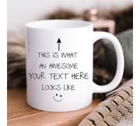 60 SECOND MAKEOVER V2 This Is What An Awesome Your Text Your Name Here Personalised Mug in White 60 SECOND MAKEOVER White
