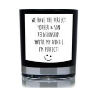 60 SECOND MAKEOVER We Have The Perfect Mother & Son Relationship. You're My Mother. I'm Perfect 20cl Candle in Black 60 SECOND MAKEOVER Black