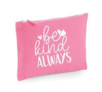 60 SECOND MAKEOVER Women's Be Kind Always Make up Bag in Pink 60 SECOND MAKEOVER Pink