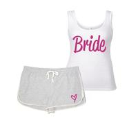 60 SECOND MAKEOVER Women's Best Mum Ever Ever The End Pyjama Set in Grey | Size: Medium 60 SECOND MAKEOVER Grey M