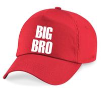 60 SECOND MAKEOVER Women's Big Bro Baseball Cap in Red 60 SECOND MAKEOVER Red One Size