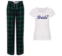 60 SECOND MAKEOVER Women's Bride Pyjama Set in Green | Size: Medium 60 SECOND MAKEOVER Green M