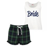 60 SECOND MAKEOVER Women's Bride Pyjamas in Green | Size: XL 60 SECOND MAKEOVER Green XL