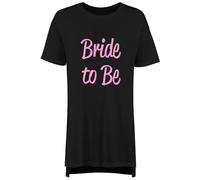 60 SECOND MAKEOVER Women's Bride To Be Nightie in Black | Size: Medium 60 SECOND MAKEOVER Black M