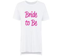 60 SECOND MAKEOVER Women's Bride To Be Nightie in White | Size: Small 60 SECOND MAKEOVER White S