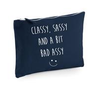 60 SECOND MAKEOVER Women's Classy Sassy & A Bit Bad Assy Make up Bag in Blue 60 SECOND MAKEOVER Blue