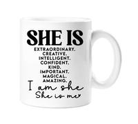 60 Second Makeover Limited She is Amazing, I am She, She is Me Mug Funny Friend Gift