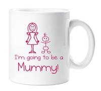60 Second Makeover Limited I'm Going to be a Mummy Mug Cup Mothers Day New Mummy Mum Gift Baby Shower Pregnancy Gift
