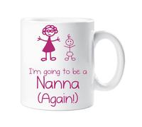 60 SECOND MAKEOVER Women's I'm Going To Be A Nanna Again Mug in White 60 SECOND MAKEOVER White