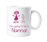 60 SECOND MAKEOVER Women's I'm Going to Be a Nanna Mug in White 60 SECOND MAKEOVER White
