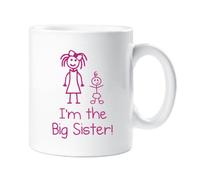 I'm The Big Sister 10oz Mug 60 SECOND MAKEOVER White One Size