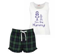 60 SECOND MAKEOVER Women's I'm The Mummy Pyjama Set in Green | Size: Small 60 SECOND MAKEOVER Green S