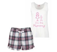 60 SECOND MAKEOVER Women's I'm The Mummy Pyjama Set in Pink | Size: XS 60 SECOND MAKEOVER Pink XS