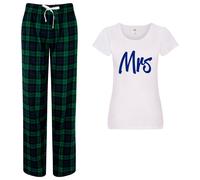 60 SECOND MAKEOVER Women's Mrs Pyjama Set in Green | Size: XL 60 SECOND MAKEOVER Green XL