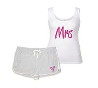 60 SECOND MAKEOVER Women's Mrs Pyjama Set in Grey | Size: XS 60 SECOND MAKEOVER Grey XS
