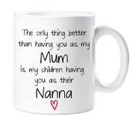 60 SECOND MAKEOVER Women's Mum Nanna to My Children Mug in White 60 SECOND MAKEOVER White