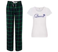 60 SECOND MAKEOVER Women's Queen Pyjama Set in Green | Size: XL 60 SECOND MAKEOVER Green XL