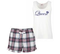 60 SECOND MAKEOVER Women's Queen Pyjama Set in Pink | Size: XL 60 SECOND MAKEOVER Pink XL