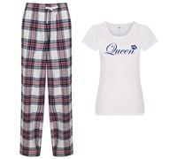 60 SECOND MAKEOVER Women's Queen Pyjama Set in Pink | Size: XL 60 SECOND MAKEOVER Pink XL