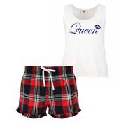 60 SECOND MAKEOVER Women's Queen Pyjama Set in Red | Size: XL 60 SECOND MAKEOVER Red XL