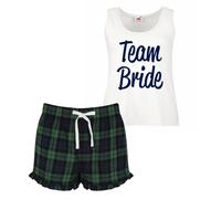 60 SECOND MAKEOVER Women's Team Bride Pyjama Set in Green | Size: XL 60 SECOND MAKEOVER Green XL