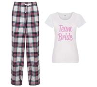 60 SECOND MAKEOVER Women's Team Bride Pyjama Set in Pink | Size: XL 60 SECOND MAKEOVER Pink XL