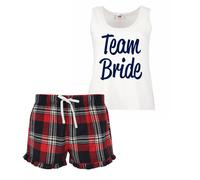 60 SECOND MAKEOVER Women's Team Bride Pyjama Set in Red | Size: XS 60 SECOND MAKEOVER Red XS