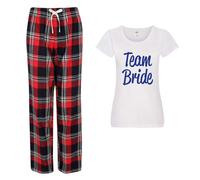 60 SECOND MAKEOVER Women's Team Bride Pyjama Set in Red | Size: XS 60 SECOND MAKEOVER Red XS