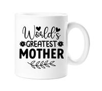 60 SECOND MAKEOVER Women's Worlds Greatest Mother Mug in White 60 SECOND MAKEOVER White