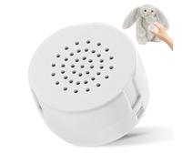 60 Second Mini Voice Recorder for Teddy Bears Toys Baby Dolls DIY Gifts Compact Sound Recorder Button Box Recordable Recordable Voice Device for Boys Girls for Plush Toy Baby Doll Toy and Pillow