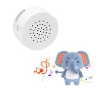 60 Second Voice Recorder for Teddy Bears Personalized Mini Recordable Sound Button Suitable Toys Baby Dolls DIY Gifts Message Voice Recorde Box (1 Pack)