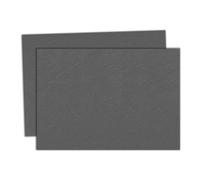 60 Sheets - 350gsm A3 Black Card, Thick Cardboard Paper