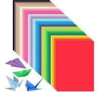 60 Sheets A4 Coloured Card, 230GSM 30 Assorted Colours for Craft & Printing