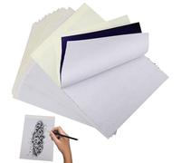 60 Sheets A4 Sizes Tattoo Transfer Papers, 4 Layers Tattoo Stencil Paper for Tattooing to Skin, Premium Thermal Stencil Transfer Paper for Tattooing Transfer Kit, Tattoo Tracing Paper, Tattoo Supplies