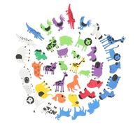 60 Sheets Animal Eva Foam Stickers Self Adhesive Cartoon Sheets