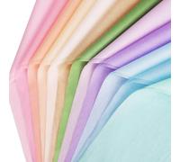 60 Sheets Assorted Pastel Color Tissue Paper, 14 x 20 Inch Gift Wrapping Tissue Art Paper for Spring Easter DIY Crafts Baby Shower Birthday Wedding Party Supplies