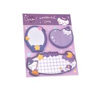 60 Sheets Cartoon Animal Note Paper Sticky Notes Reminder on Notebook Planner Fridges Small Memo Pad Pocket Notepads Cartoon Sticky Notes