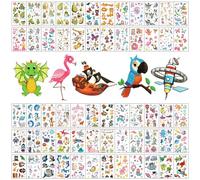 60 Sheets Cute pattern Temporary Tattoo fake tattoos markers for Kids Boys Girls Toddlers Children