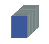 60 Sheets Cyanotype Paper A5 Sunprint Art Kit High Sensitive Sun Paper Nature Sun Printing Kit Drawing Art Paper