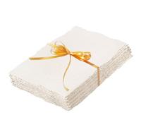 60 Sheets Handmade Paper A4, 160 GSM Textured Watercolour Paper Deckled Edge Sheets for Wedding Invitations, Cards, Crafts