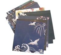 60 Sheets Origami Paper 20cm x 20 cm Chinoiserie Patterned Double Side Crane Paper Airplane Decorative Paper Art for DIY Scrapbooking Paper Pads Decoupage Origami Craft