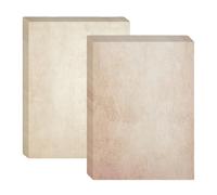 60 Sheets Vintage Letter Papers DIN A4 Old Looking Antique Aged Letter Writing Paper Similar to Parchment Stationery Paper for Vintage Invites & Craft Certificates